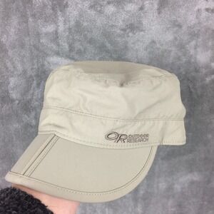 Outdoor Research Hat Radar Pocket Cap Cadet Nylon Foldable Hike Camp Mens Medium
